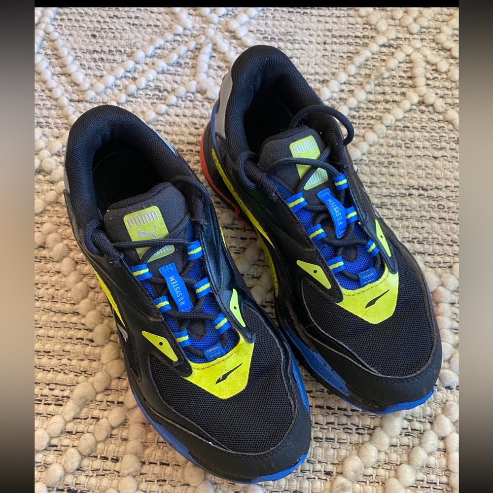 Puma RS-Fast Laser Tag ‎ Size 4.5Y Shoes Sneakers